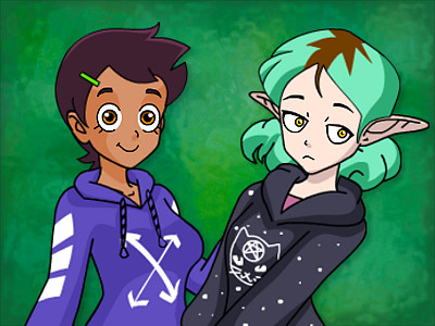 Coruja Bruxa BFF Visão-se