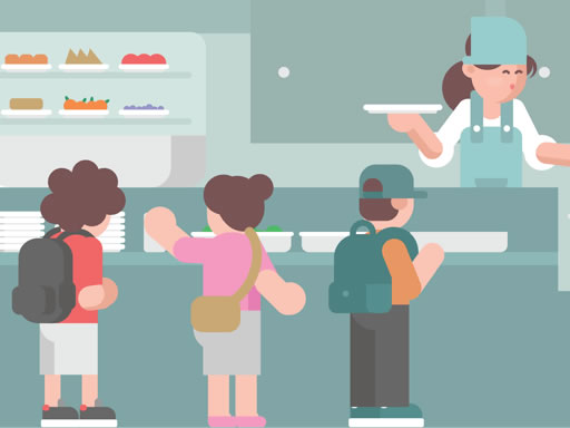 Diferença de pequeno restaurante