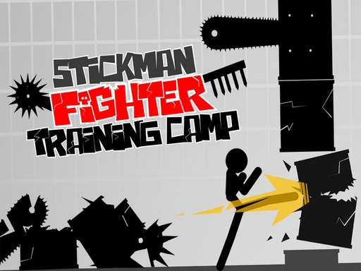 Barraca de coaching de lutador Stickman