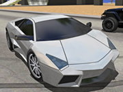 Genuíno Stunts Waft Automotive o uso de três-D